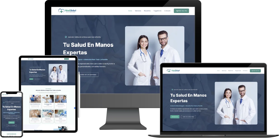 Plantilla Web Médica
