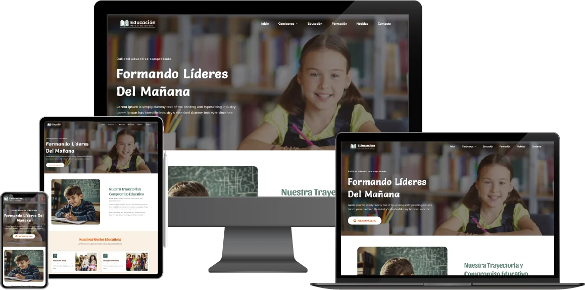 Plantilla Web Centro Educativo