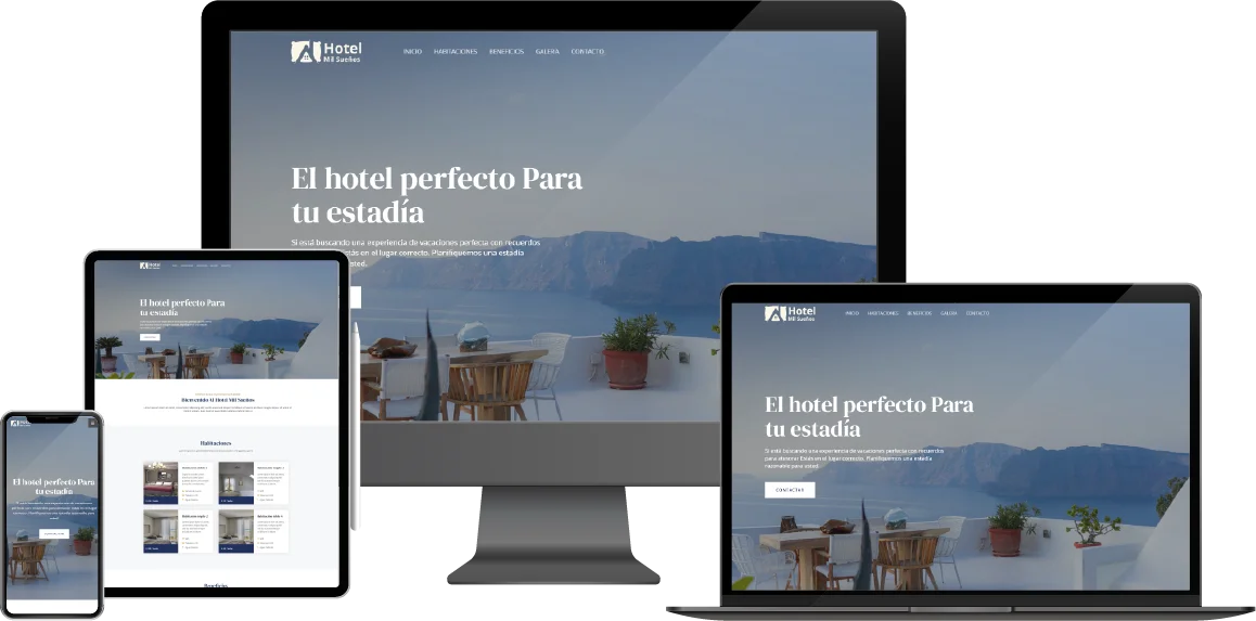 Plantilla Web Hotel