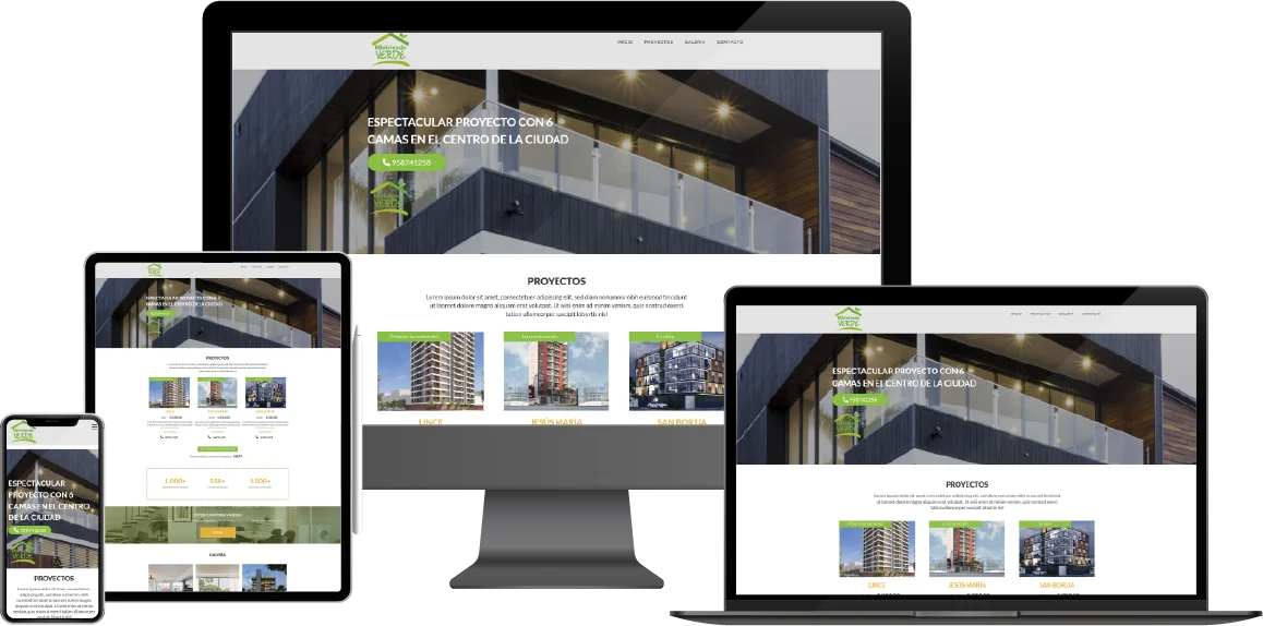 Plantilla Web Inmobiliaria