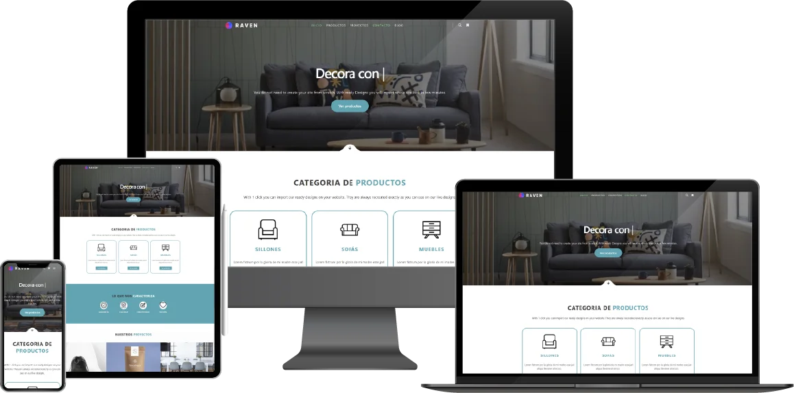 Plantilla Web Negocios Locales